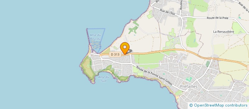 localisation de l'entreprise MADAME CAROLINE TANCRAY  PREFAILLES