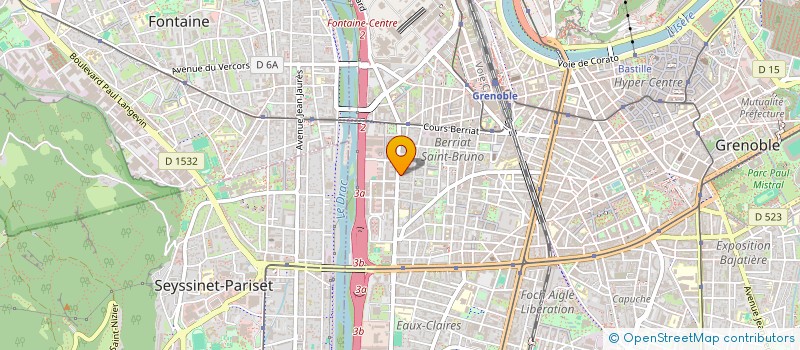 localisation de l'entreprise MADAME CAROLINE TARPIN à GRENOBLE