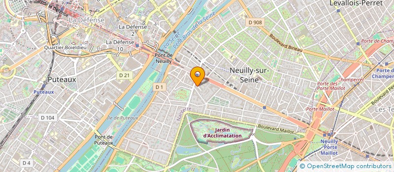 localisation de l'entreprise MADAME CAROLINE TEISSONNIER à NEUILLY-SUR-SEINE