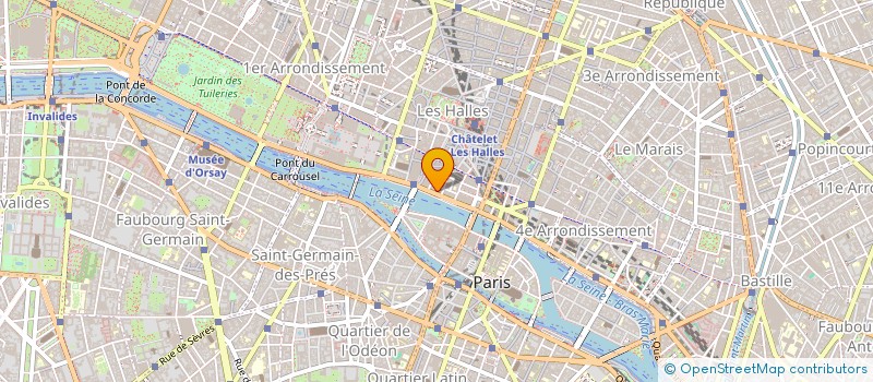 localisation de l'entreprise MADAME CAROLINE TESSARI à PARIS