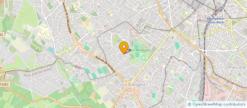 localisation de l'entreprise MADAME CAROLINE THERNIER à MONTPELLIER