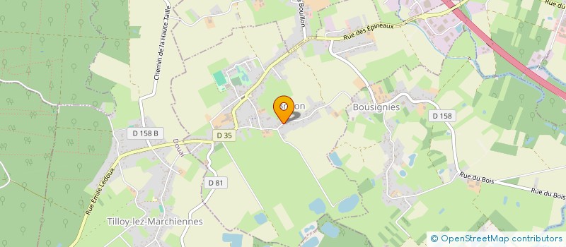 localisation de l'entreprise MADAME CAROLINE THERY  BRILLON