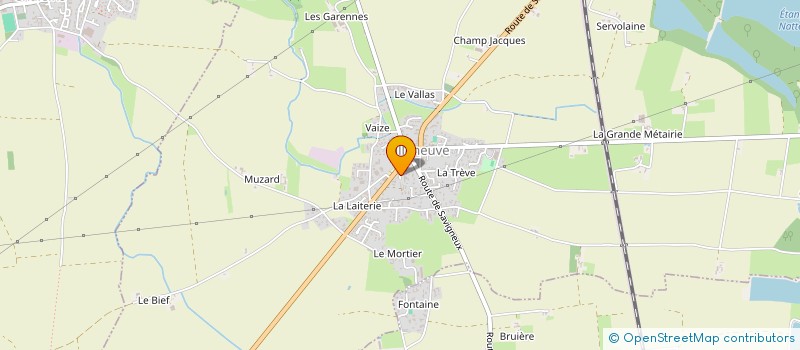 localisation de l'entreprise MADAME CAROLINE THEVENET à VILLENEUVE