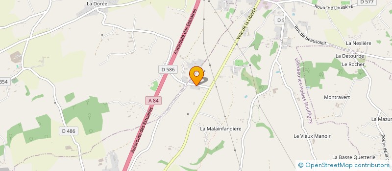 localisation de l'entreprise MADAME CAROLINE THILLENS  SAINT-MARTIN-LE-BOUILLANT