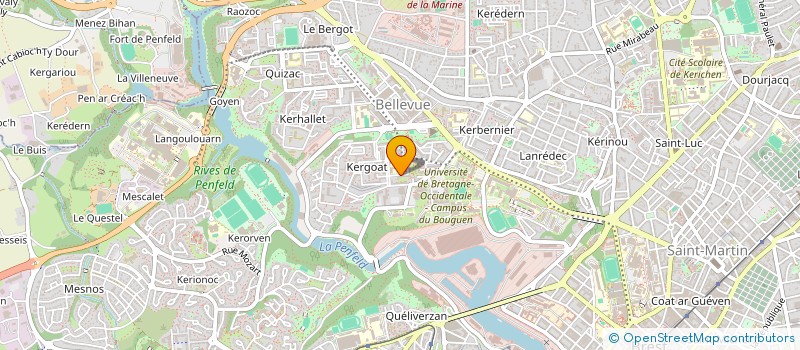 localisation de l'entreprise MADAME CAROLINE THIOLLENT à BREST