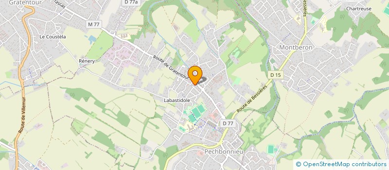 localisation de l'entreprise MADAME CAROLINE THOMAS à PECHBONNIEU