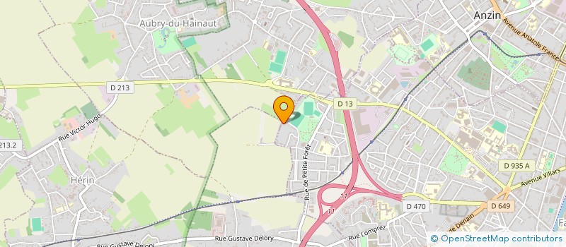 localisation de l'entreprise MADAME CAROLINE THUILIER  VALENCIENNES