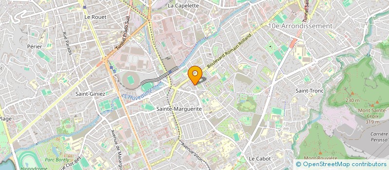 localisation de l'entreprise MADAME CAROLINE THUNY à MARSEILLE