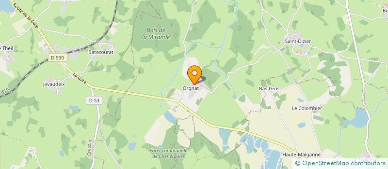 localisation de l'entreprise MADAME CAROLINE THURLOW à SAINT-DIZIER-LA-TOUR