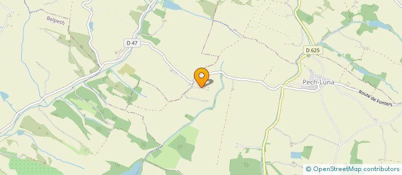 localisation de l'entreprise MADAME CAROLINE TICHADOU  PECH-LUNA