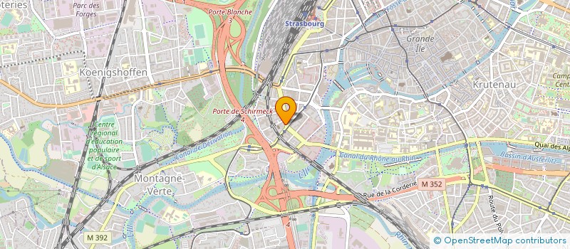 localisation de l'entreprise MADAME CAROLINE TOKLU à STRASBOURG