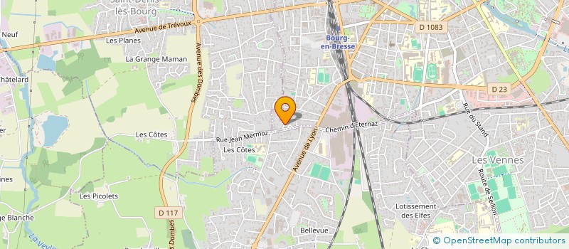 localisation de l'entreprise MADAME CAROLINE TOLLERO à BOURG-EN-BRESSE
