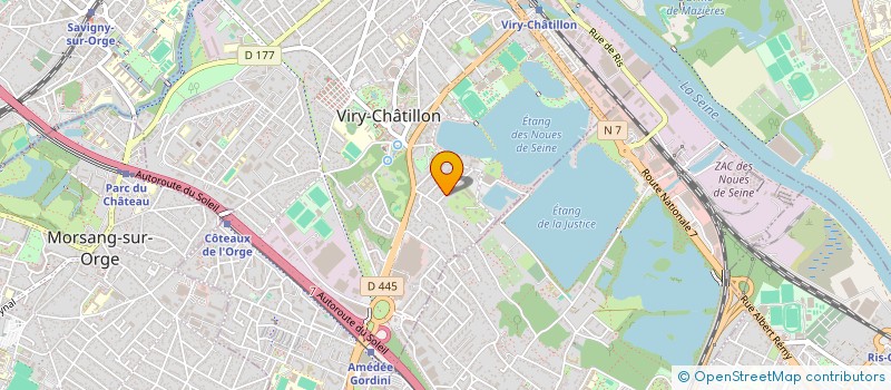 localisation de l'entreprise MADAME CAROLINE TOMMASINO à VIRY-CHATILLON