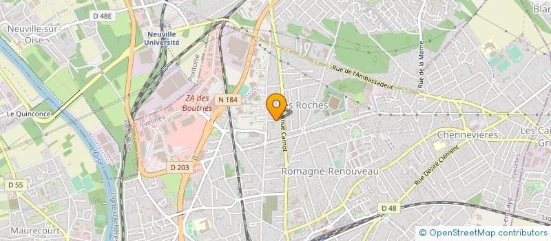 localisation de l'entreprise MADAME CAROLINE TOPIN  CONFLANS-SAINTE-HONORINE