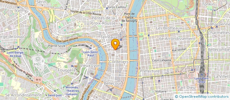 localisation de l'entreprise MADAME CAROLINE TORDERA à LYON 1ER