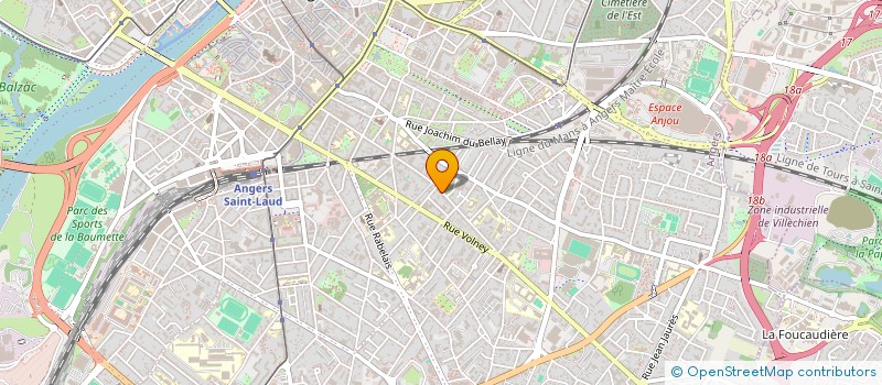 localisation de l'entreprise MADAME CAROLINE TORFOU à ANGERS