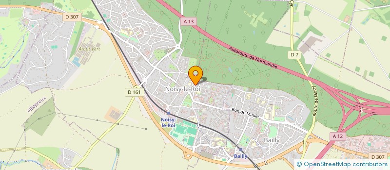 localisation de l'entreprise MADAME CAROLINE TOULEMONDE à NOISY-LE-ROI