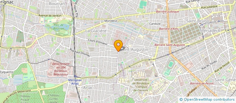 localisation de l'entreprise MADAME CAROLINE TOUZARD  MERIGNAC