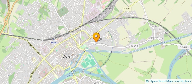 localisation de l'entreprise MADAME CAROLINE TRAN  ARBOIS