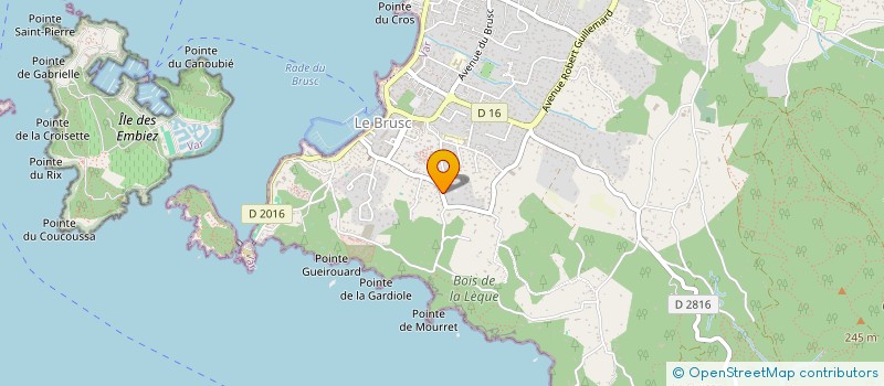 localisation de l'entreprise MADAME CAROLINE TRAN VINH THUAN à SIX-FOURS-LES-PLAGES