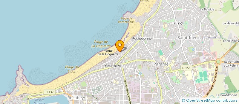 localisation de l'entreprise MADAME CAROLINE TREHARD à SAINT-MALO