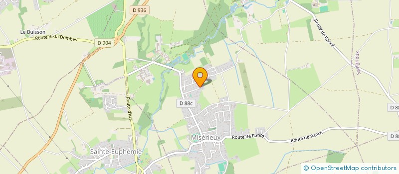 localisation de l'entreprise MADAME CAROLINE TRIGARI  MISERIEUX