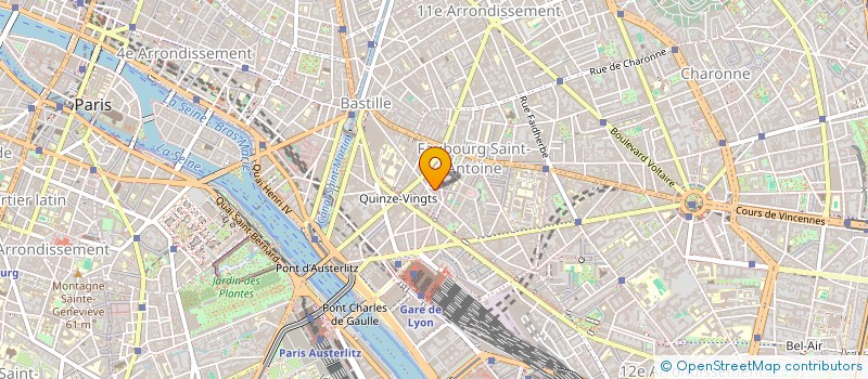 localisation de l'entreprise MADAME CAROLINE TUPIN  PARIS