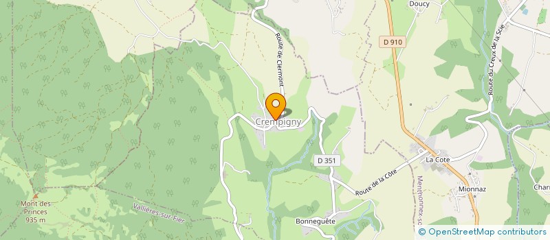 localisation de l'entreprise MADAME CAROLINE TURRIN  CREMPIGNY-BONNEGUETE