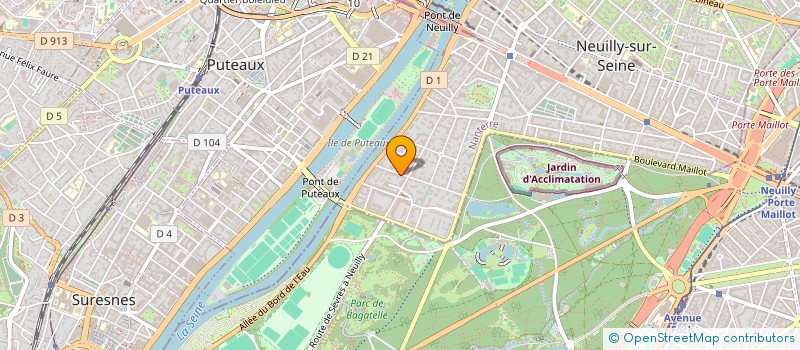 localisation de l'entreprise MADAME CAROLINE UZAN à NEUILLY-SUR-SEINE