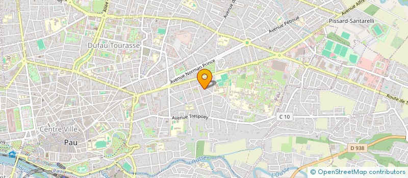 localisation de l'entreprise MADAME CAROLINE VALLOT à PAU