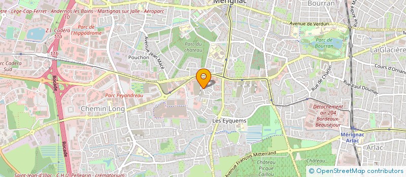 localisation de l'entreprise MADAME CAROLINE VAN-ASSCHE à MERIGNAC