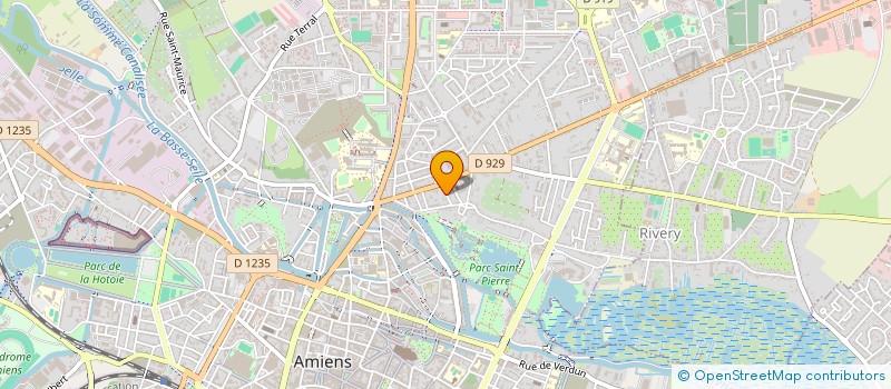 localisation de l'entreprise MADAME CAROLINE VAN DE BUERIE  AMIENS