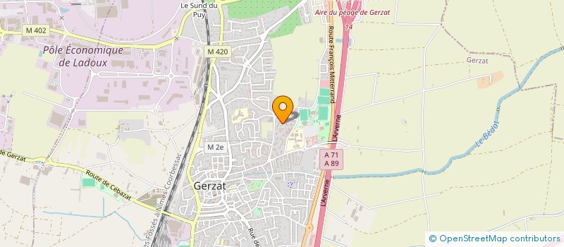 localisation de l'entreprise MADAME CAROLINE VANNAIRE à SAINT-BEAUZIRE