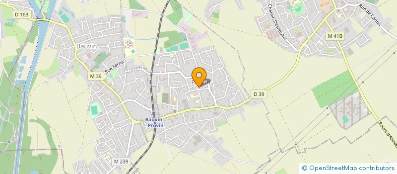 localisation de l'entreprise MADAME CAROLINE VANWOLLEGHEM  PROVIN