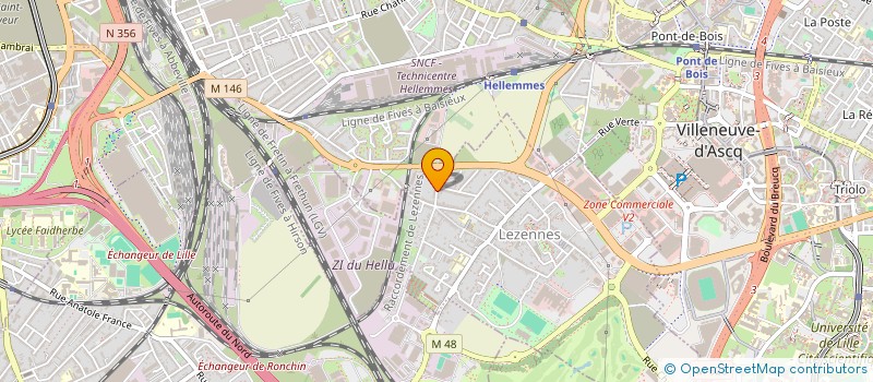 localisation de l'entreprise MADAME CAROLINE VARANGE à LILLE