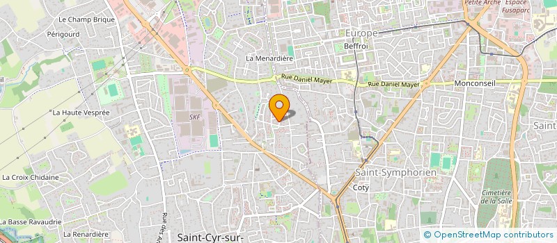 localisation de l'entreprise MADAME CAROLINE VASSEUR  CHATEAU-THEBAUD