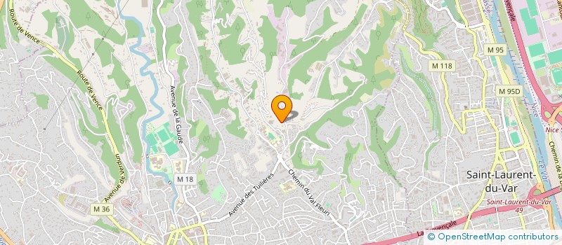 localisation de l'entreprise MADAME CAROLINE VEILLEROY à CAGNES-SUR-MER