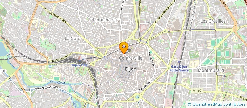 localisation de l'entreprise MADAME CAROLINE VERDIER à DIJON