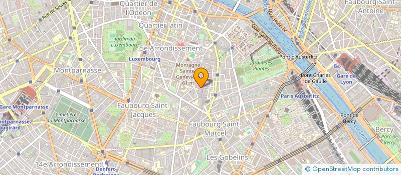 localisation de l'entreprise MADAME CAROLINE VERDIER  PARIS