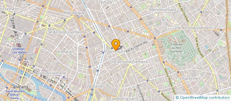 localisation de l'entreprise MADAME CAROLINE VERHALLE  PARIS