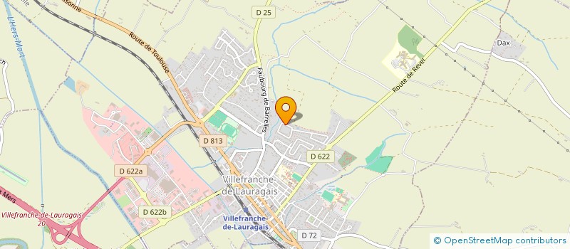 localisation de l'entreprise MADAME CAROLINE VERHELST  VILLEFRANCHE-DE-LAURAGAIS