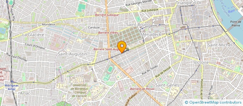 localisation de l'entreprise MADAME CAROLINE VEROVE à BORDEAUX