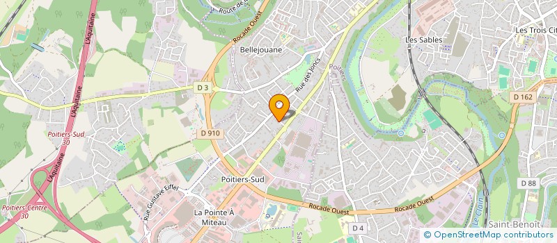 localisation de l'entreprise MADAME CAROLINE VERPOEST  POITIERS