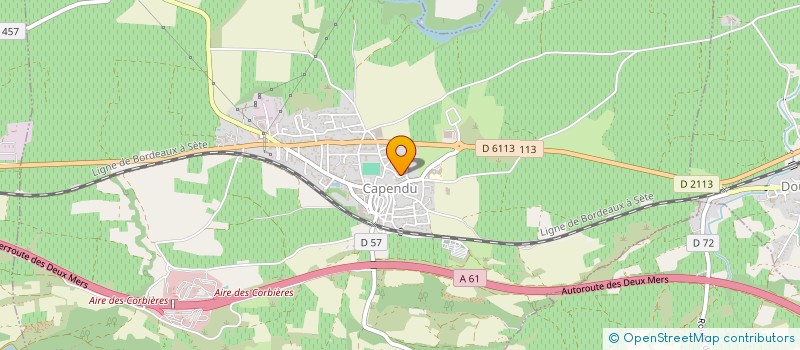 localisation de l'entreprise MADAME CAROLINE VESENTINI  CARCASSONNE