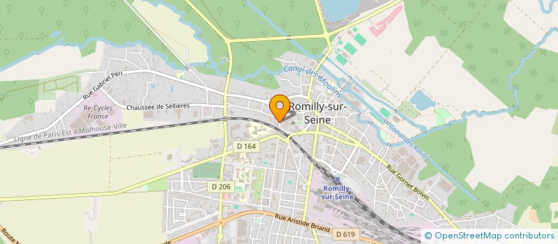 localisation de l'entreprise MADAME CAROLINE VETRO  ROMILLY-SUR-SEINE