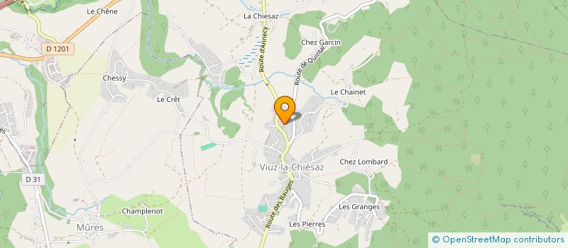 localisation de l'entreprise MADAME CAROLINE VIGNERON  ROUSSILLON-EN-MORVAN