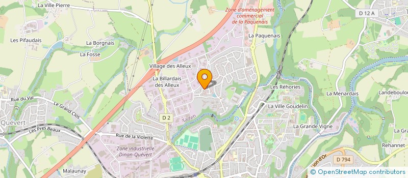 localisation de l'entreprise MADAME CAROLINE VIGNERON  TADEN