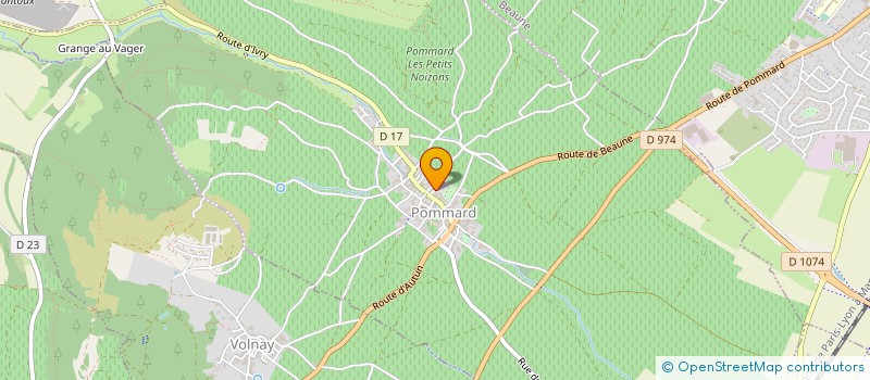 localisation de l'entreprise MADAME CAROLINE VILLETTE à POMMARD