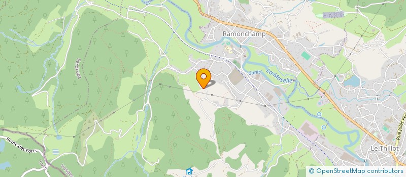 localisation de l'entreprise MADAME CAROLINE VINCENT  RAMONCHAMP