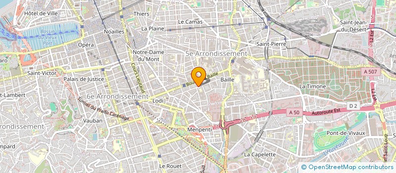 localisation de l'entreprise MADAME CAROLINE VINCIGUERRA à MARSEILLE